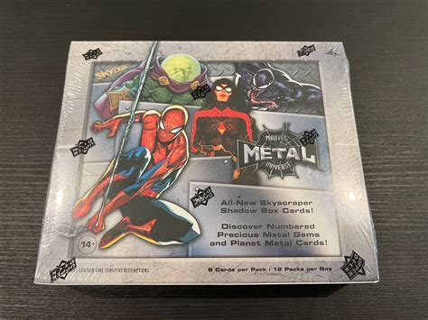 2022 marvel metal universe spider-man hobby boxes|Spider-Man boxes 2022.